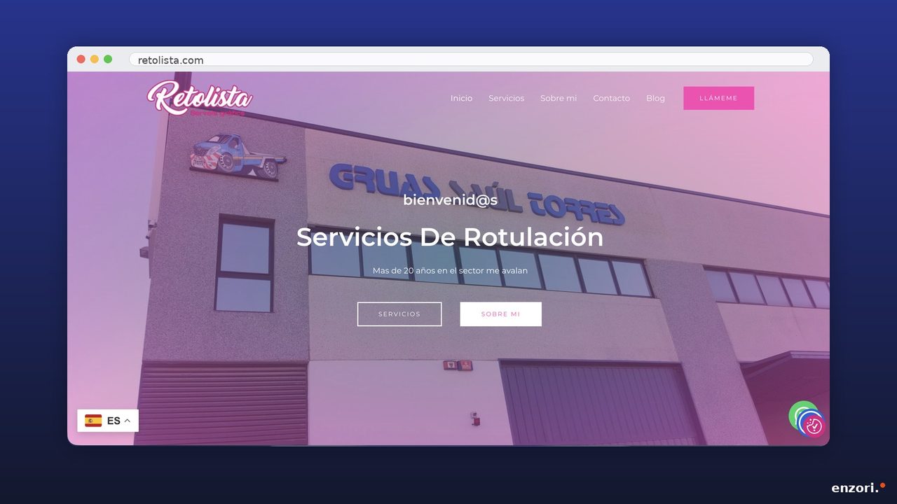 Web de Retolista — Rotulació · Vallès Oriental