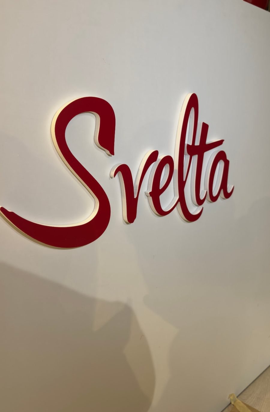 Rótulo con letras para comercio realizado por Enzori